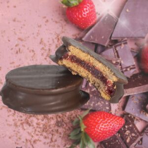 Alfajor Frutilla